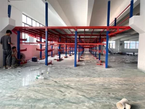 Factory Warehouse Custom Storage Pallet Rack Mezzanine Floor Book Shelf Heavy Duty Steel Metal OEM Plastic Wire Container
