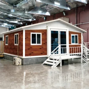 Factory Water Proof Hurricane Proof Expandable Container House With Two Bedrooms Two Bathrooms