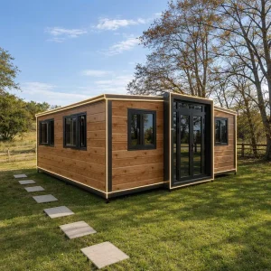 Farm Expandable Container Home Prefab Steel Structure Outdoor Villa Garden Living Building Custom Design