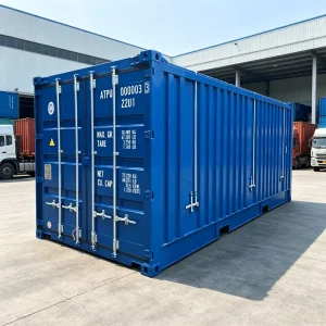 Fashion Design High Strength Steel Weatherproof Freight Transport Open Top Shipping Container