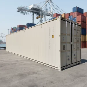 Fashion Design Transportation Custom Logo Side Door Opening Shipping Container for Sale