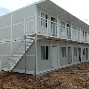Fast Assemble Foldable Container House Modular Sandwich Panel Prefab Building Portable Living Unit