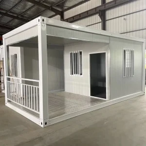 Fast Assembled Modern Portable Shipping Container House 20ft Customized Size Detachable for Office
