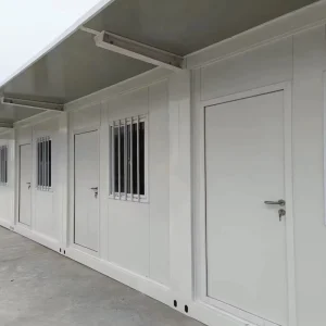 Fast Assembly Detachable Container House Flexible Prefab Installation Group Accommodation Prefab Container Home