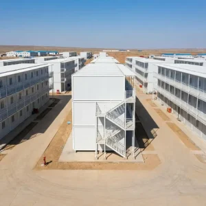 Fast Assembly Detachable Container House Prefab Modular 1 3 Floors 100% Weatherproof Container House for Site Office Camp