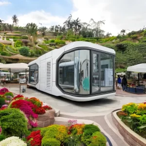 Fast Assembly Detachable Design Camping Resort Prefabricated Cabin Portable Home Hotel Modern Luxury Movable Space Capsule