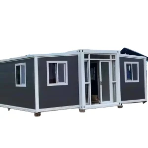 Fast Assembly Tiny Prefab Flat Packed Steel Houses Expandable 3 Bedroom Villas Live Homes Building Sandwich Panel
