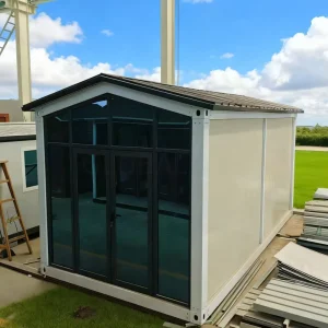 Fast Build A shape Detachable Container House Modern 20ft Prefab Tiny Home For Hotel Apartment Mobile Office
