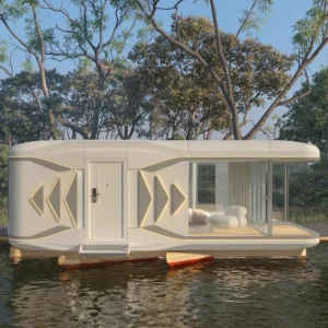 Fast Build Foldable Portable Container Prefab House Apple Cabin Modular Smart Home DIY Waterproof Steel Houses