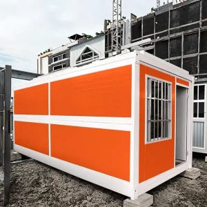 Fast Deploying Shock Resistant Storage Warehouse Roadside Mobile Medical Clinic Work Station Folding Container
