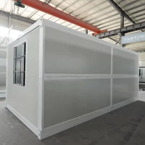 Fast Fold Out Flat Pack Prefabricated 20ft 40ft Modular Tiny Home Folding Container House for Outdoor Residence
