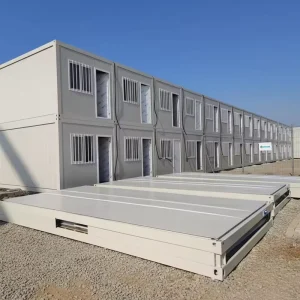 Fast Fold Sandwich Panel Container House Quick Assembly Movable Dormitory Office & Bedroom Dustproof Design