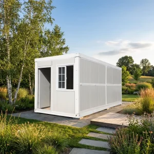 Fast Installation 20ft 40ft Fold Out Foldable Ship Container Home House with Good Insulation