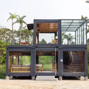 Fast Installation Mobile Durable Movable Luxury 2 Bedroom Living Container House Customized Portable