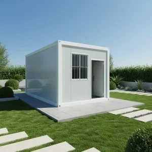 Fast Setup Breathable Foldable Container House with European Design Portable Prefab Home for Office Hospital & Bathroom Use