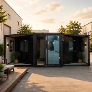 Fast Setup Container House 3 Rooms Expandable Container House 20ft 40ft Foot Container House