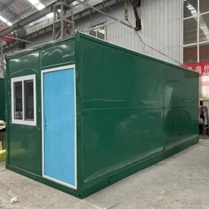 Fast Shipping 20ft Quick Install 20ft Prefab Container House for Emergency Housing and Modular Construction Site Office