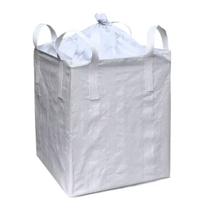 Fibc Jumbo Bag 1 Tonne Big U Panel Bulk Bag Container Bag Food Grade 1000Kg Acceptable Flat Bottom 2000Pcs