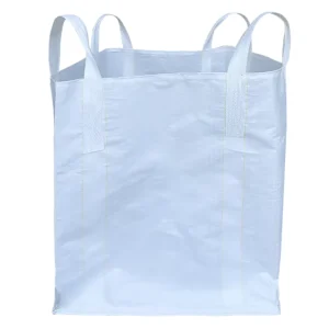 Fibc Jumbo Bag 1 Tonne U panel Bulk Bag Container Bag Food Grade 1000kg Flat Bottom