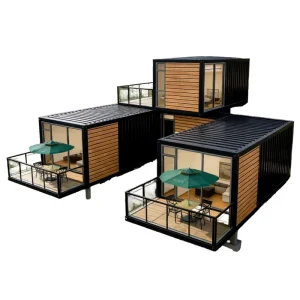 Fire-Rated Heat Insulation Container House Hotel Prefabricated Quick Assembly Container House for Hotel