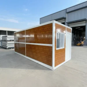 Flat Pack 20ft Folding Container Box Space Saving Modular Solution for Dealers Importers Rental Fleet
