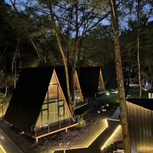 Flat-Pack A-Frame House Easy Installation for Resort Development
