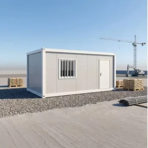Flat Pack Container House 20ft Modular Prefab Home Galvanized Steel Structure Earthquake Wind Resistant Easy Assembly Factory