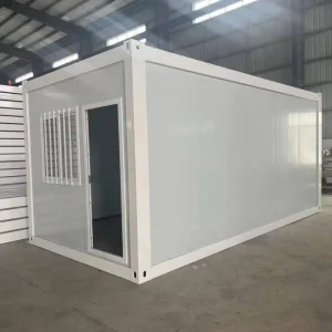 Flat Pack Container House Low Cost Quick Setup Prefabricated Cabin for Highway Project Staff Accommodation Unit