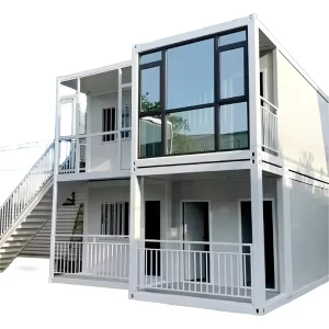 Flat Pack Container House Mobile Removable Waterproof Modular Building sealed Structure for Usa Outdoor Living Office Space