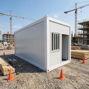 Flat Pack Container House Prefab Modular Container House Easy Install for Construction Site Dormitory Temporary Office