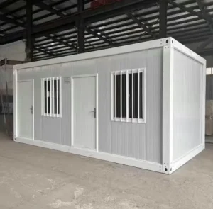 Flat Pack Container House Prefab Modular Portable Detachable Home Office Shop Storage Building Expandable Quick Assembly
