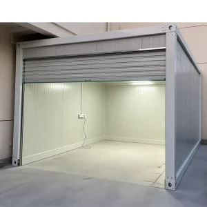 Flat Pack Container Portable Foldable Storage Facilities Detachable Prefabricated Steel Modern Garage Carport Workshop Warehouse