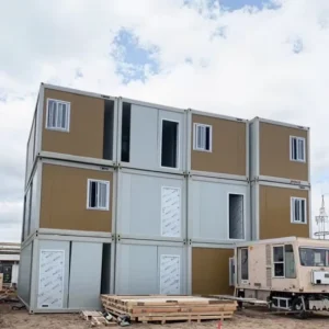 Flat Pack Folding Sandwich Panel Container House 20ft Office Storage Building Hotel