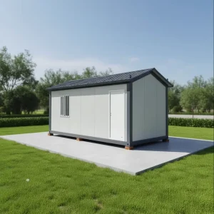 Flat Pack Mini Home Portable 10ft 20ft Industrial Container House for Office Building Bedroom Use Detachable Warehouse Rapid