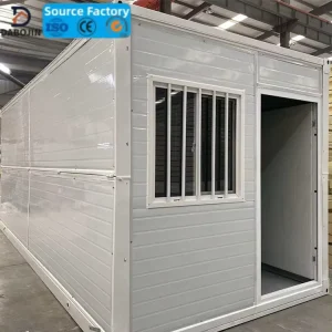 Flat Pack Moduler Portable Container Home Folding Prefab Container House for Outdoor Apartment Use