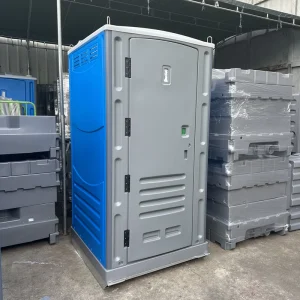 Flat Pack Portable Outdoor Toilet HDPE Material Container Design Modern Seated Color Options 3 Year Warranty