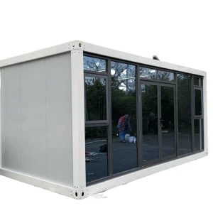 Flat Pack Prefab Container House Detachable Portable Modular Building for Site Office Temporary Worker Accommodation
