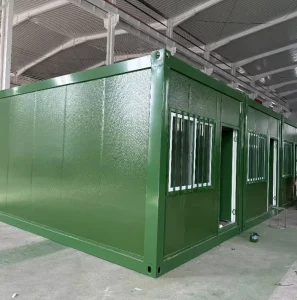 Flat Pack Prefabricated Fast Foldable Portable Modular 20FT 40FT Folding Mobile Container