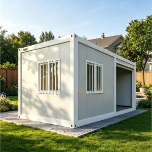 Flat Packaging Modular Prefabricated Container House Store and Residential Integrated Container House Design