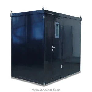Flatbox 5ft 10ft Small Metal Quick Assembly Prefabricated House Tank Container Shipping Containers