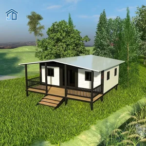 Fold Out House Portable Mobile Homes 20ft 40ft Prefabricated Expandable Container House 2 3 Bedrooms
