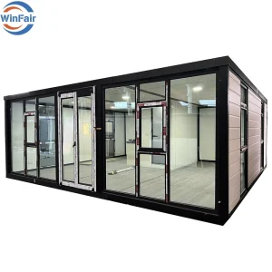 Fold Out Prefabricated House Tinny House Mobile Expandable 20Ft 40Ft Prefab Portable Container House Villa