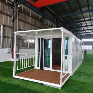 Fold Prefab House Fold Container Home Mobile Home Steel Structure Quick Fold Design Worker Dormitory Housing Modern Total