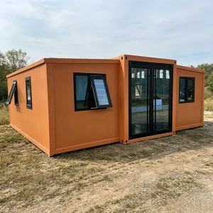 Fold up Container House Portable Expandable Home with Quick Assembly System for Temporary and Permanent Living