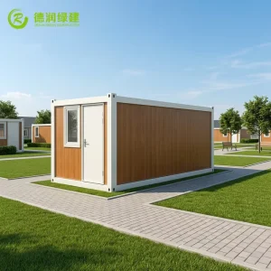 Foldable Container House with Multi Room Design for Government Social Welfare Housing and Community Development Infrastructure