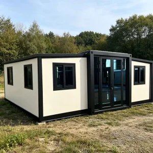 Foldable Expandable Container House Portable Modular Living Unit for Construction Camp Temporary Housing and Site Office