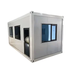 Foldable Flat Pack Container House Easy Transportation 14 Sets Per 40ft Container Low Cost Modern Design Shop Use