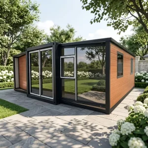 Foldable Modified Shipping Container House 1-3 Bedrooms 20ft/40ft Options Breathable Design Portable Apartment Solution