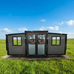 Foldable Modular Container House Factory Direct Galvanized Frame Thermal Insulation for Site Dorm Office Project Accom