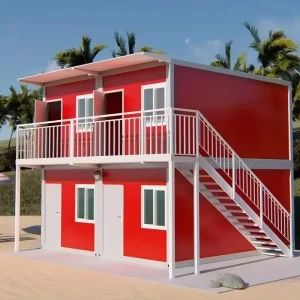 Foldable Modular Container Modular Prefabricated House Luxury Villa 4 Bedroom Prefabricated House Shipping Container House